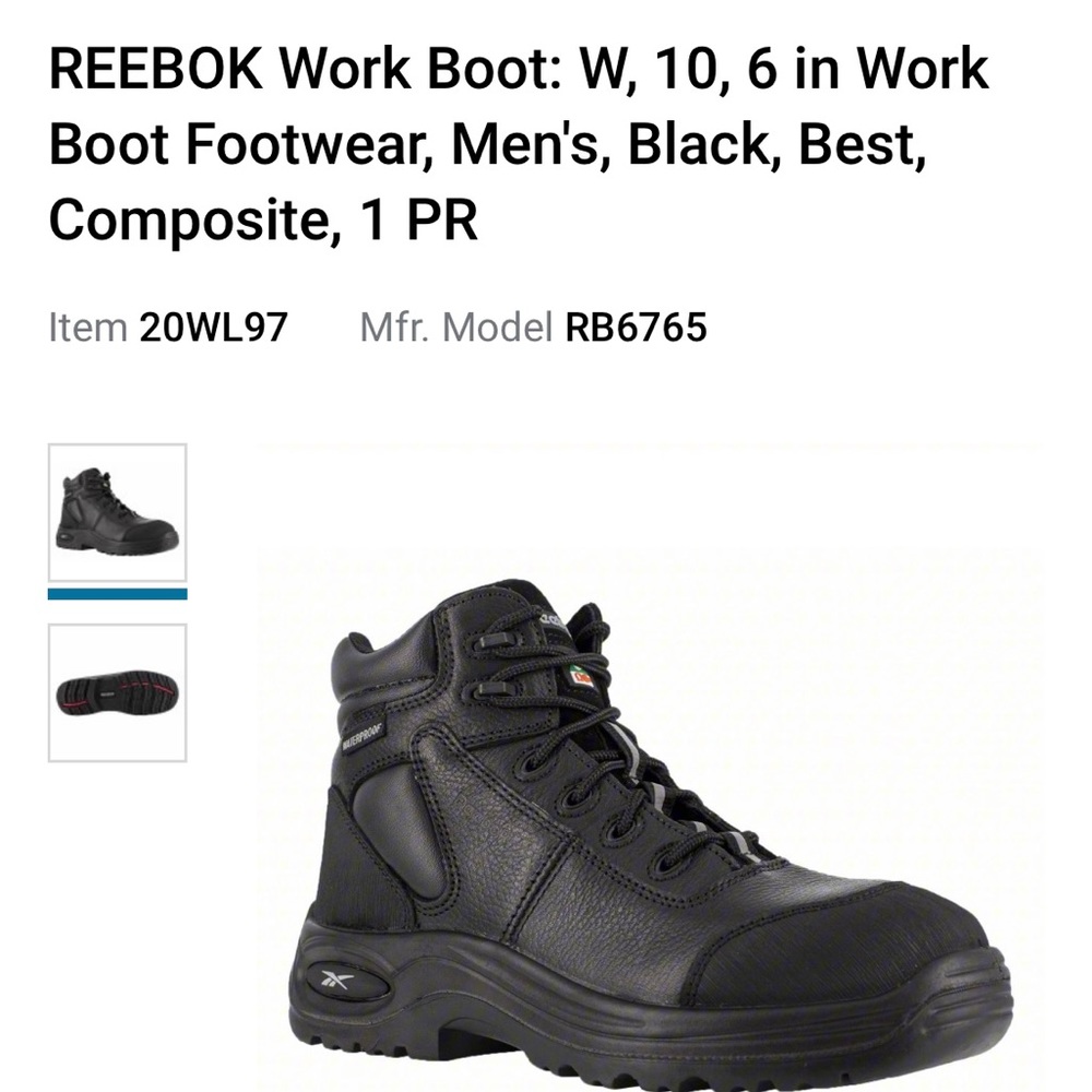 Steel Toe work boots